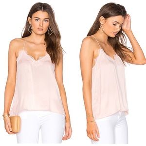 CAMI NYC racer cami in light pink